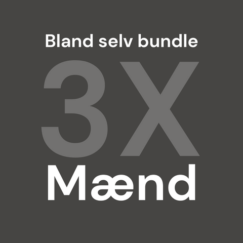 Bland selv bundle x3 - Mænd