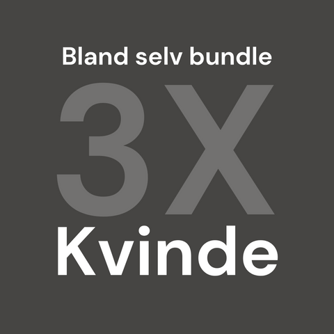 Bland selv bundle x3 - Kvinder